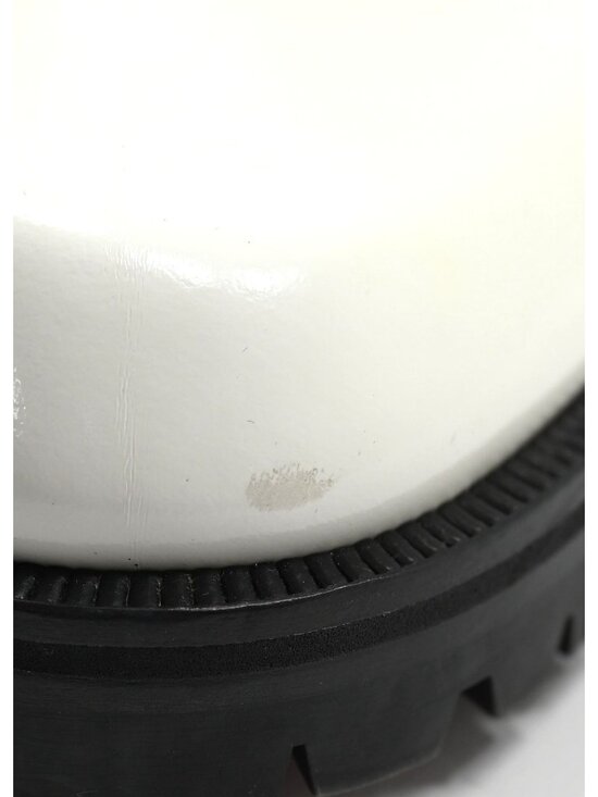 Christian Louboutin Motok Leather Chelsea Boots in White main image 4